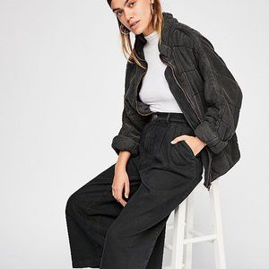 SOLD OUT Dolman Quilted Knit Jacket - Black Small